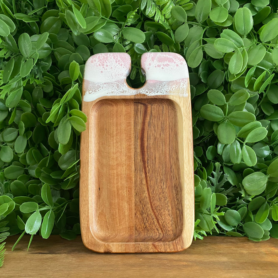Mini Platter With Glass Holder