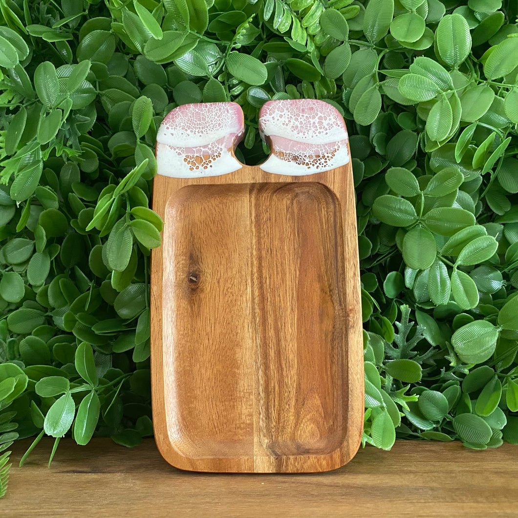 Mini Platter With Glass Holder