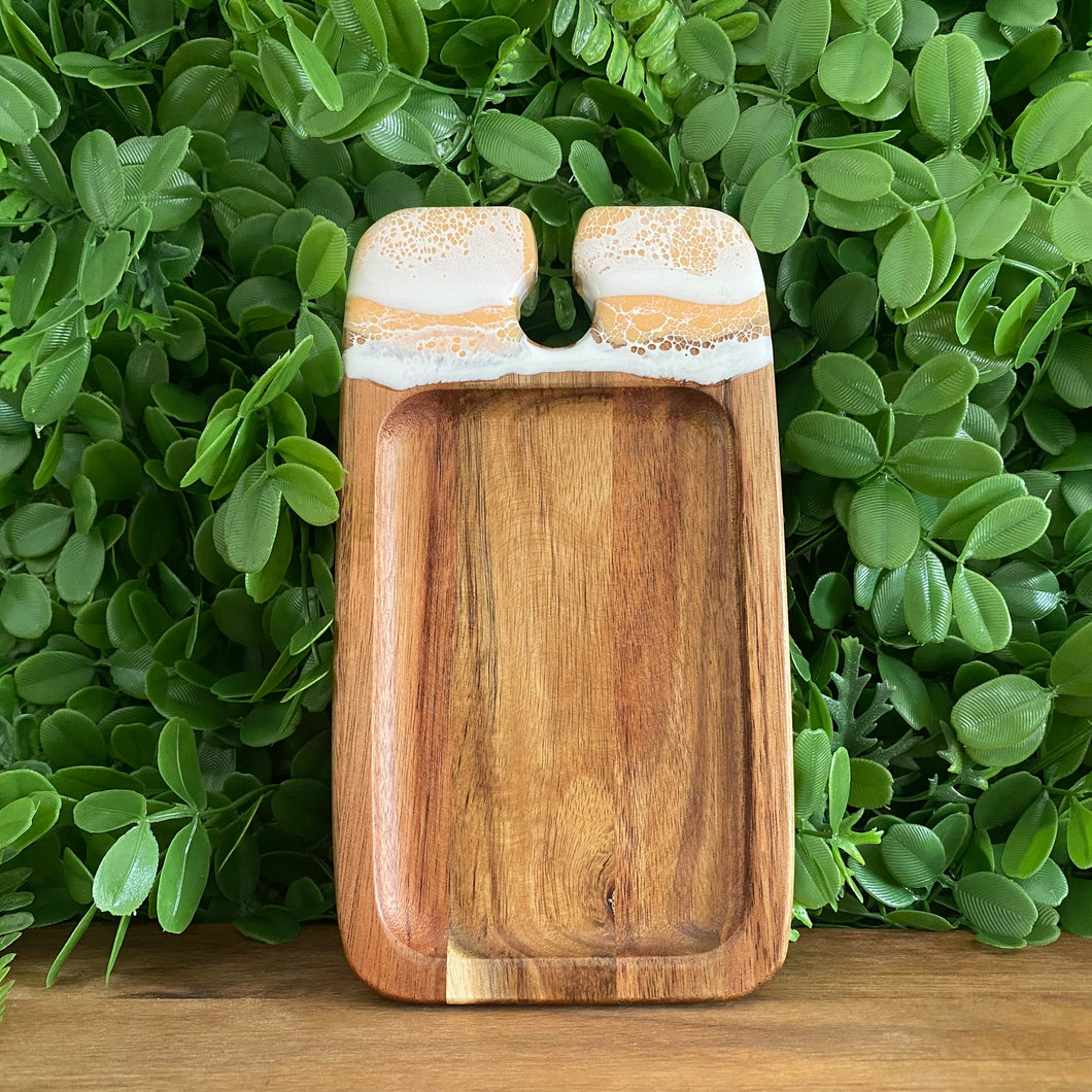 Mini Platter With Glass Holder