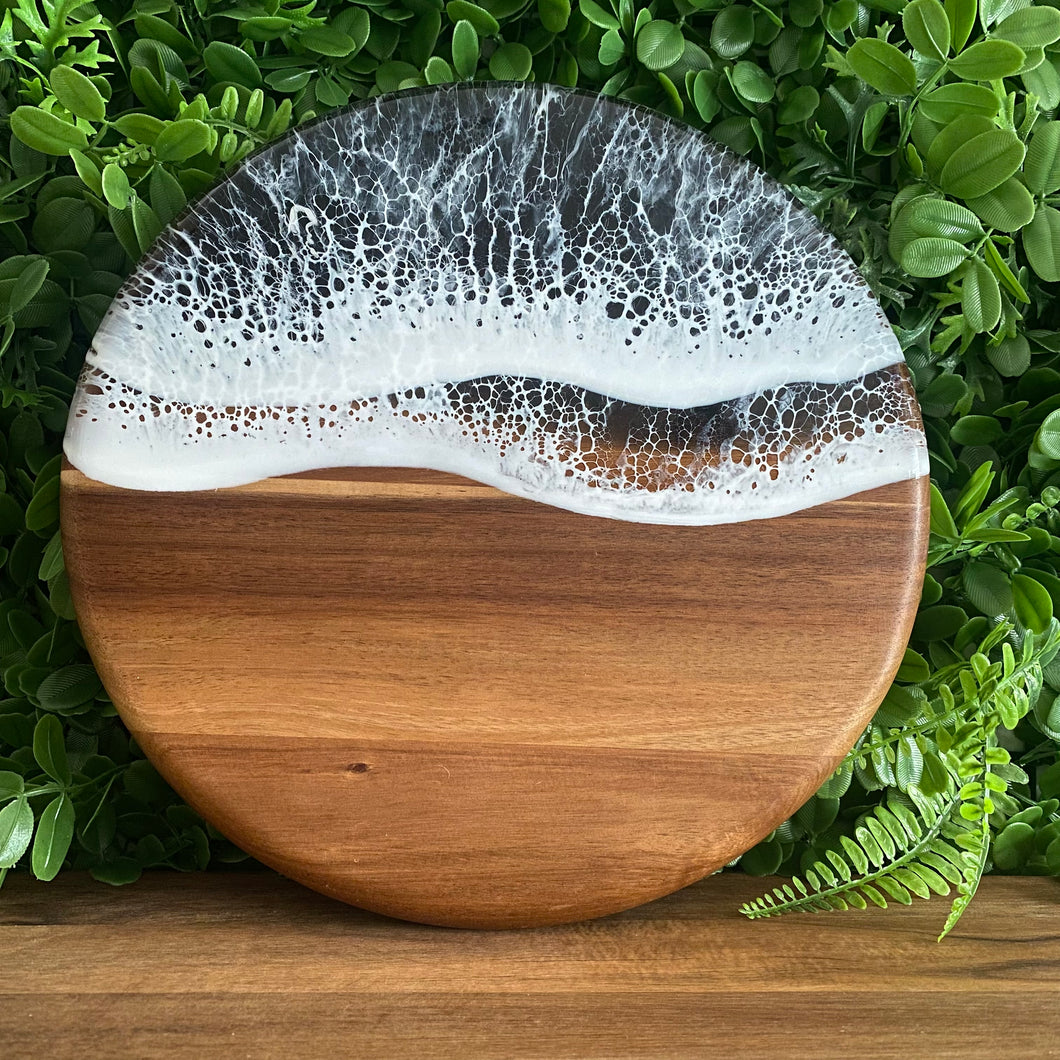 Acacia Footed Platter