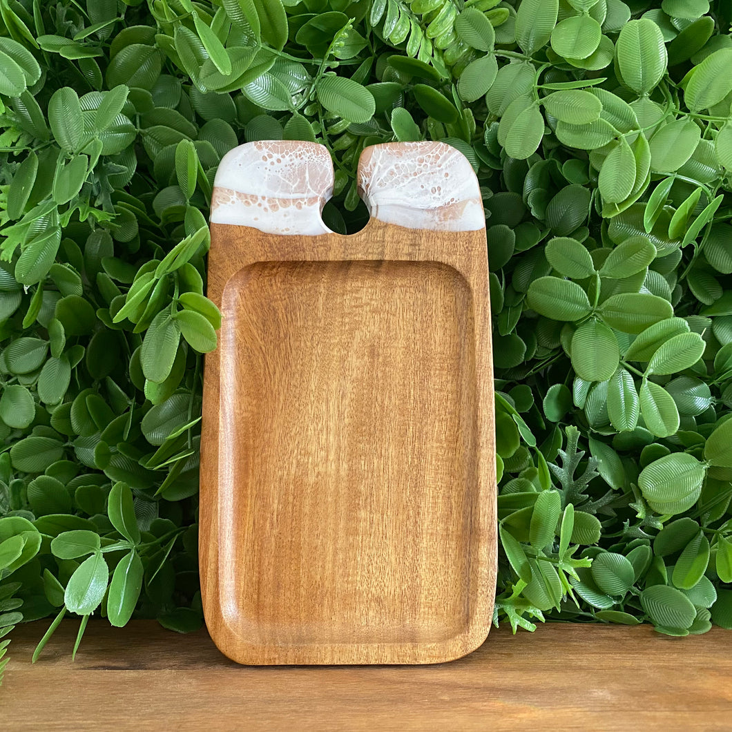 Mini Platter With Glass Holder