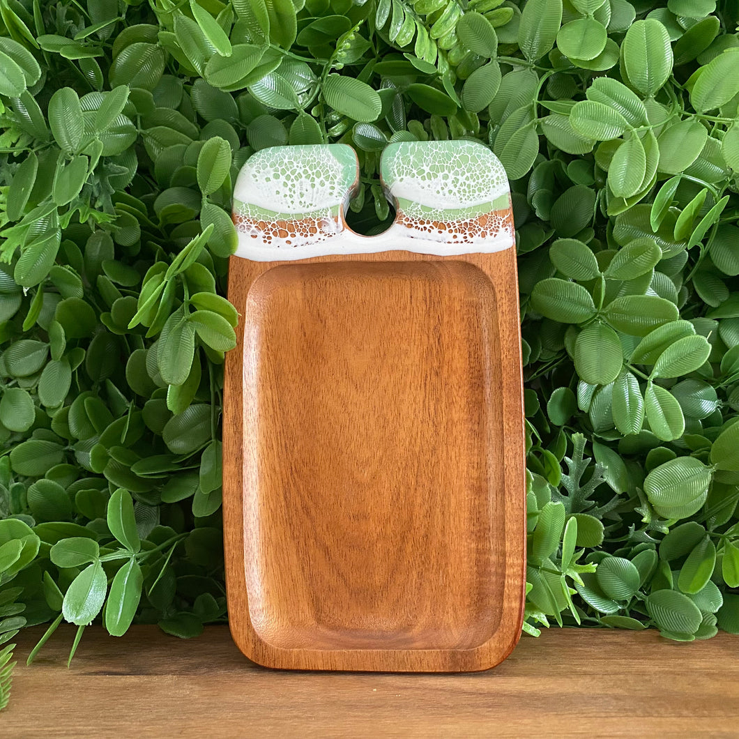 Mini Platter With Glass Holder